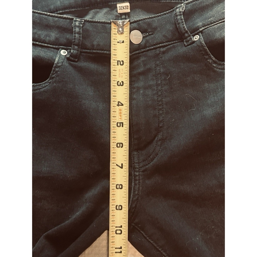Warp + Weft Jeans Men's 32X30 Black AMS Amsterdam Slim Stretch Denim (32X30) - Picture 15 of 16